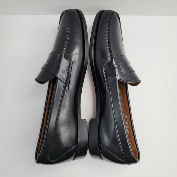 Allen Edmonds Walden Penny Loafer Men's Casual Dress Shoes Black US Size 12B - Picture 6 of 8